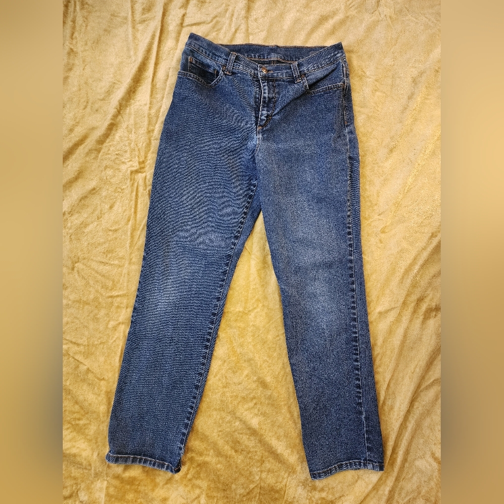 Gloria Vanderbilt Women's Straight Leg Blue Jeans